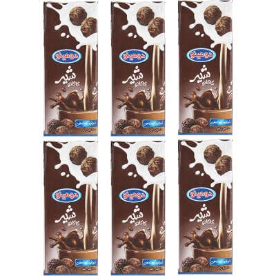 خرید شیر کاکائو دومینو حجم 0.2 لیتر بسته 6 عددی