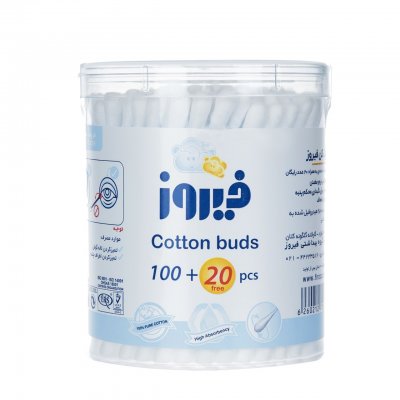 خرید گوش پاک کن فیروز بسته 120 عددی