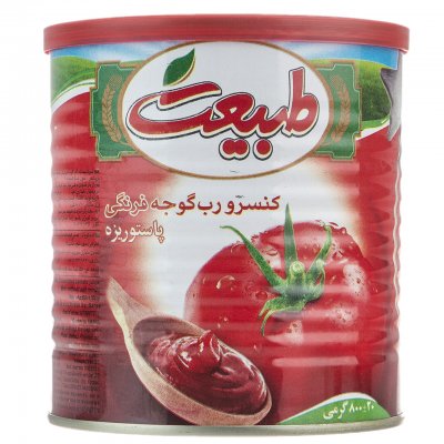 خرید کنسرو رب گوجه فرنگی طبیعت