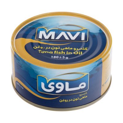 خرید کنسرو ماهی تون در روغن ماوی
