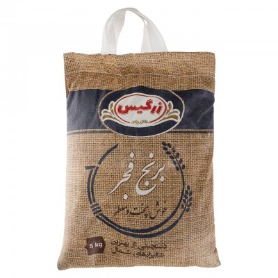 خرید برنج زرگیس مقدار 5 کیلوگرم