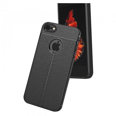 کاور ژله ای طرح چرم مناسب اپل آیفون 5/5s/SE