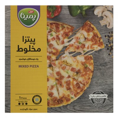 خرید پیتزا مخلوط پمینا کاله